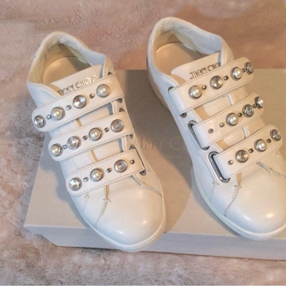 Jimmy Choo Crystals Sneakers - Picture 2 of 5